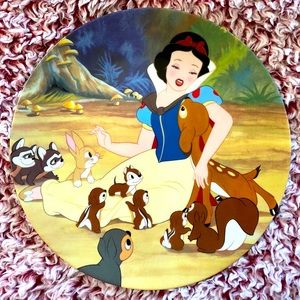 Disney Snow White 'With a Smile and a Song' Plate